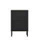 Nightstand Imaj - Anthracite Anthracite Hanah Home Nightstand Imaj - Anthracite Anthracite
