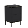 Hanah Home Nightstand Imaj - Anthracite Anthracite