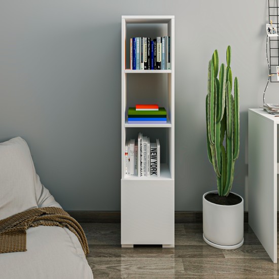Bookshelf Kuzey - White White Bookshelf Kuzey - White White