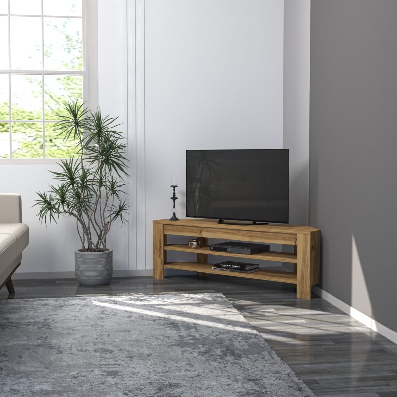 TV Stand Corner - Oak Oak