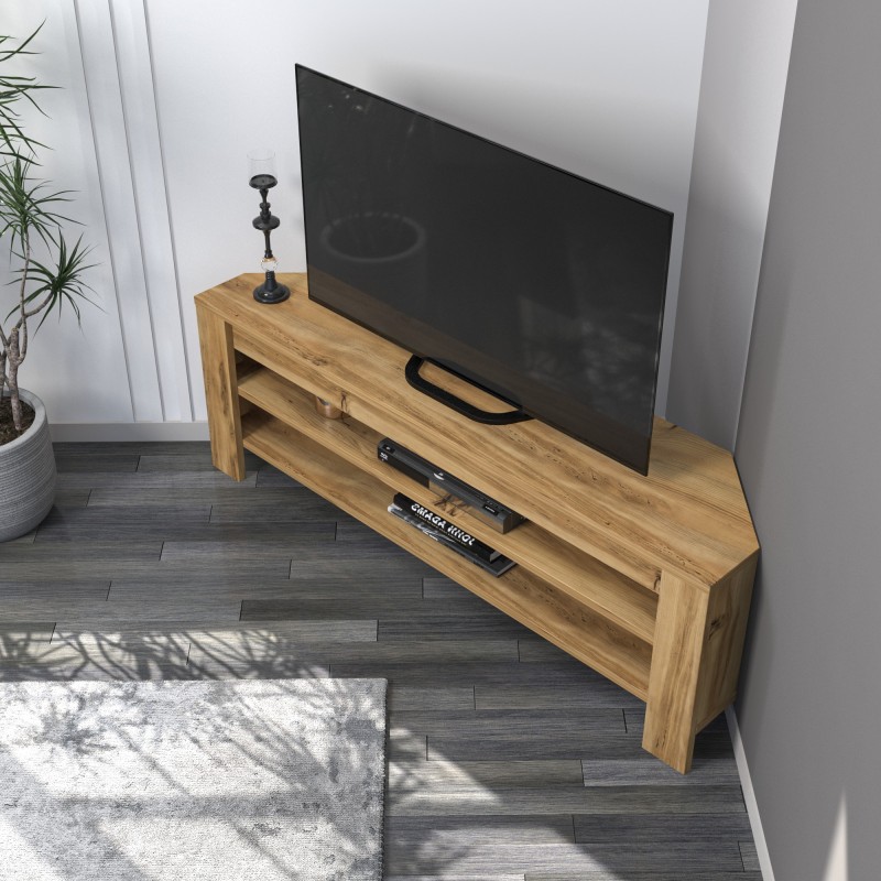 TV Stand Corner - Oak Oak