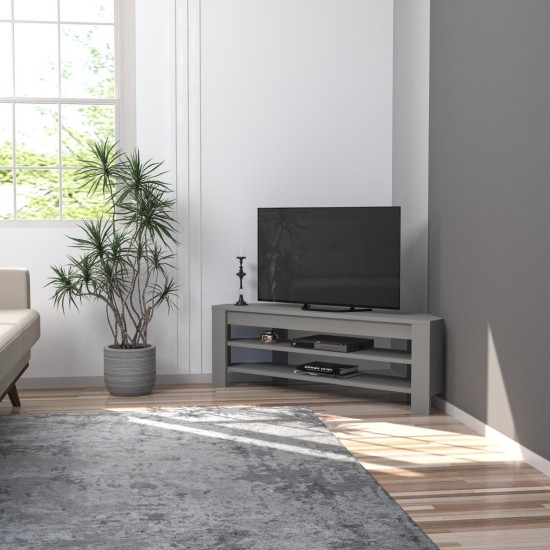 TV Stand Corner - Grey Grey TV Stand Corner - Grey Grey