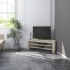 TV Stand Corner - Travertine Travertine