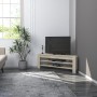 TV Stand Corner - Travertine Travertine