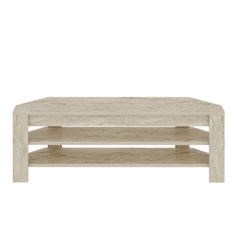 TV Stand Corner - Travertine Travertine