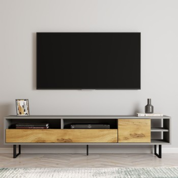 TV Stand Luga - Grey, Oak Grey
Oak