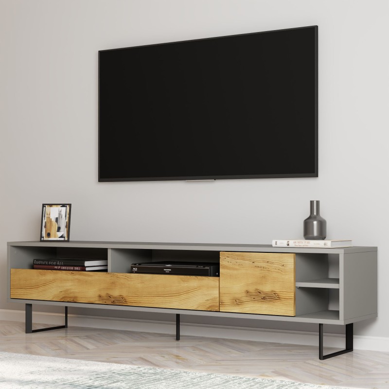 TV Stand Luga - Grey, Oak Grey
Oak