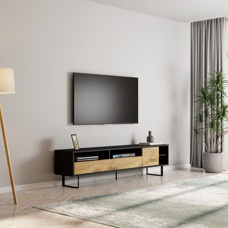 TV Stand Luga - Black, Oak Black
Oak