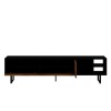 TV Stand Luga - Black, Oak Black
Oak