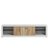 TV Stand Aydos - White, Oak White
Oak