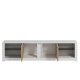 TV Stand Aydos - White, Oak White
Oak TV Stand Aydos - White, Oak White
Oak