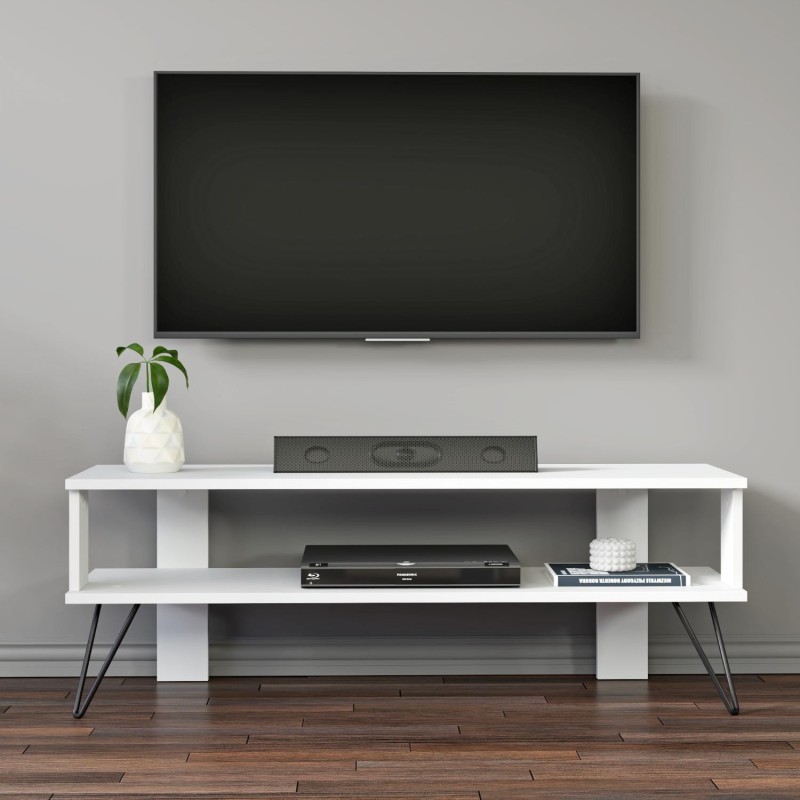 TV Stand Duama - White White