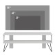 TV Stand Duama - White White TV Stand Duama - White White