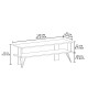 TV Stand Duama - White White TV Stand Duama - White White