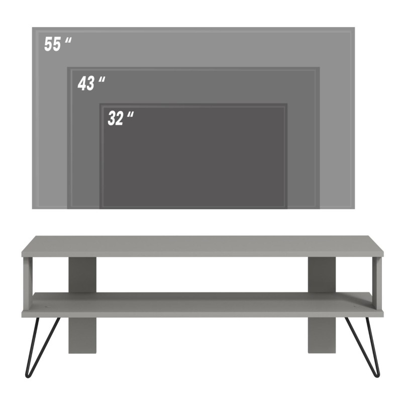 TV Stand Duama - Grey Grey