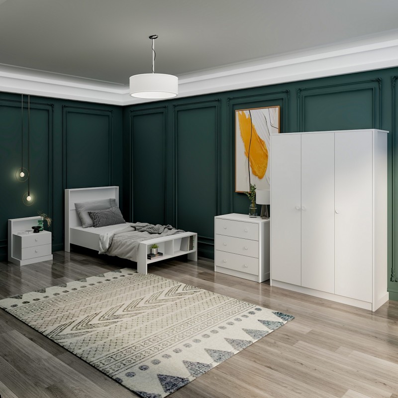 Young Room Set Life - White White