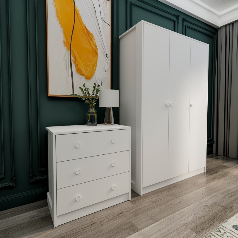 Young Room Set Life - White White