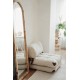 Atelier del Sofa 1-Seat Sofa-Bed Fold Teddy - Cream Cream