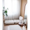 Atelier del Sofa 1-Seat Sofa-Bed Fold Teddy - Cream Cream