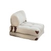 Atelier del Sofa 1-Seat Sofa-Bed Fold Teddy - Cream Cream