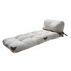 Atelier del Sofa 1-Seat Sofa-Bed Fold Teddy - Grey Grey