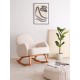 Wing Chair Yoko - White White Wing Chair Yoko - White White