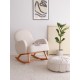 Wing Chair Yoko - White White Wing Chair Yoko - White White