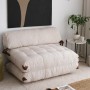 2-Seat Sofa-Bed Fold Kadife 2 - White White