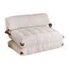 2-Seat Sofa-Bed Fold Kadife 2 - White White