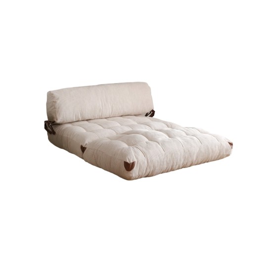 2-Seat Sofa-Bed Fold Kadife 2 - White White 2-Seat Sofa-Bed Fold Kadife 2 - White White