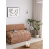 Atelier del Sofa 2-Seat Sofa-Bed Fold Kadife 2 - Camel Camel
