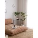 Atelier del Sofa 2-Seat Sofa-Bed Fold Kadife 2 - Camel Camel