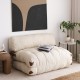 2-Seat Sofa-Bed Fold Teddy 2 - Cream Cream Atelier del Sofa 2-Seat Sofa-Bed Fold Teddy 2 - Cream Cream