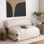 2-Seat Sofa-Bed Fold Teddy 2 - Cream Cream