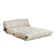 2-Seat Sofa-Bed Fold Teddy 2 - Cream Cream Atelier del Sofa 2-Seat Sofa-Bed Fold Teddy 2 - Cream Cream