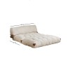 Atelier del Sofa 2-Seat Sofa-Bed Fold Teddy 2 - Cream Cream