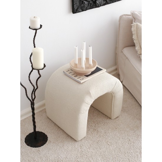 Atelier del Sofa Pouffe Nu Teddy - Cream Cream