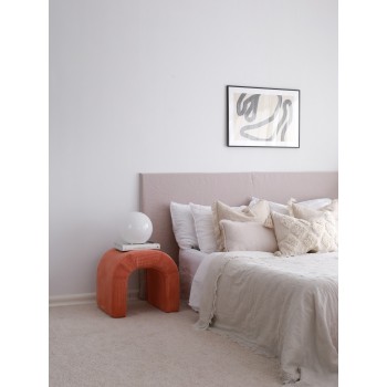 Pouffe Nu - Coral Coral