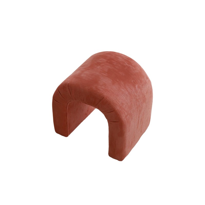 Atelier del Sofa Pouffe Nu - Coral Coral