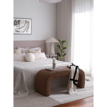 Pouffe Nu Bench - Brown Brown