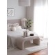 Pouffe Nu Bench Fitilli - White White Atelier del Sofa Pouffe Nu Bench Fitilli - White White