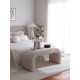 Pouffe Nu Bench Fitilli - White White Atelier del Sofa Pouffe Nu Bench Fitilli - White White