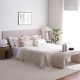 Pouffe Nu Bench Fitilli - White White Atelier del Sofa Pouffe Nu Bench Fitilli - White White