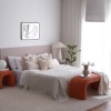 Atelier del Sofa Pouffe Nu Bench - Coral Coral