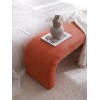 Atelier del Sofa Pouffe Nu Bench - Coral Coral