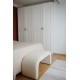 Atelier del Sofa Pouffe Nu Bench - White White