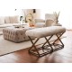 Bench Capraz Pelush - Gold, White Gold
White Atelier del Sofa Bench Capraz Pelush - Gold, White Gold
White