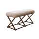 Bench Capraz Pelush - Gold, White Gold
White Atelier del Sofa Bench Capraz Pelush - Gold, White Gold
White