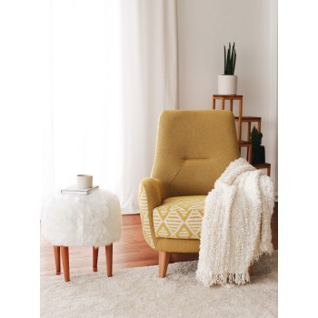 Wing Chair Aztek - Yellow Yellow