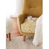 Wing Chair Aztek - Yellow Yellow